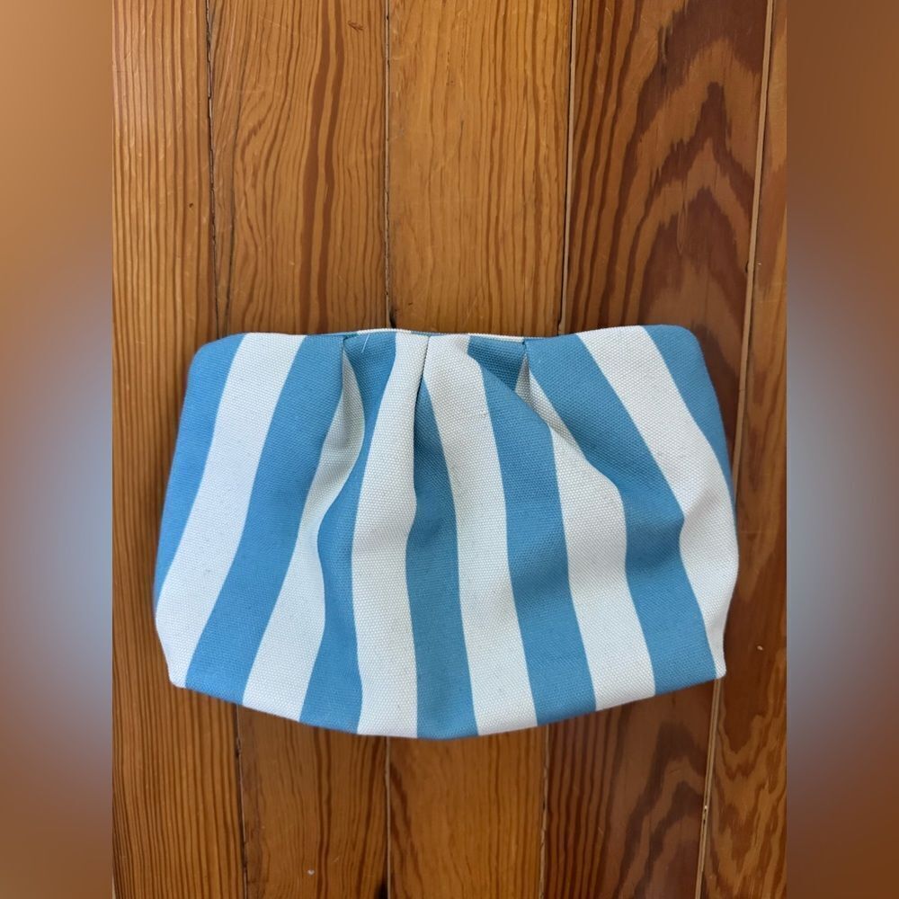 Striped Clutch